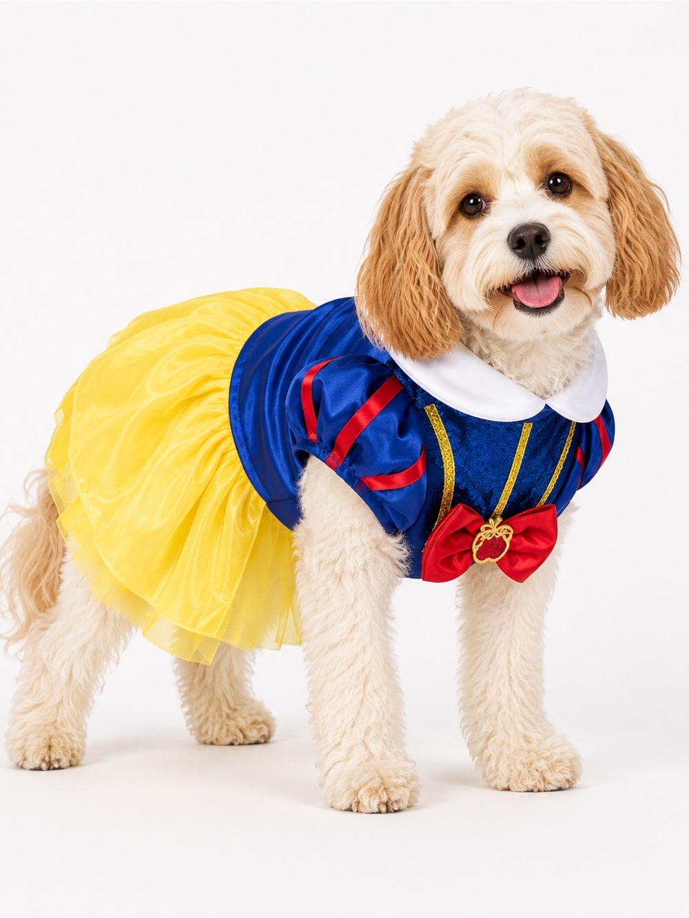 Disney Princess Snow White Dog Costume Size M Medium Pet Halloween NWT